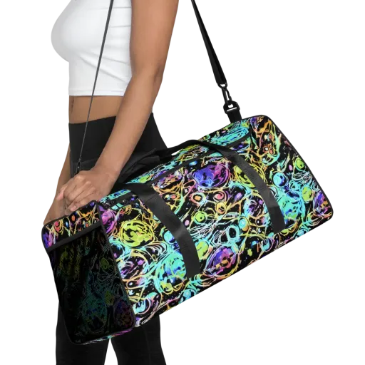 Galactic Jelly on a Duffle Bag