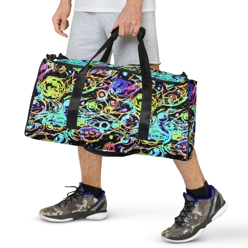 Galactic Jelly on Duffle Bag — Front