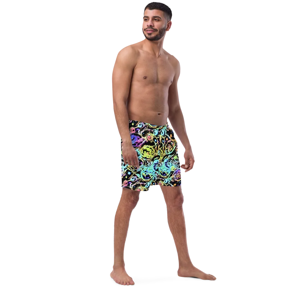 Galactic Jelly on Swim Trunks — Right Front