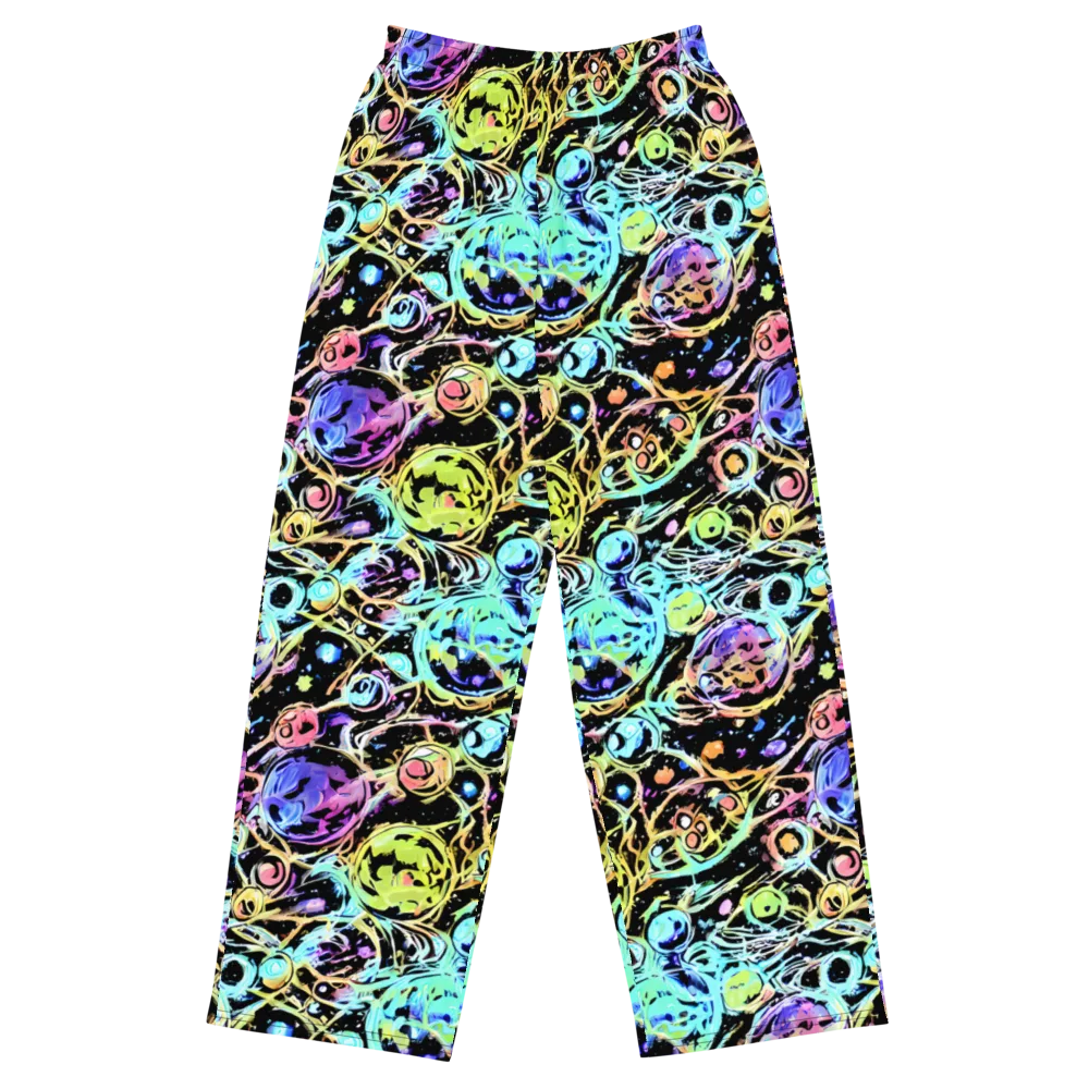 Galactic Jelly on Wide-Leg Pants — Front