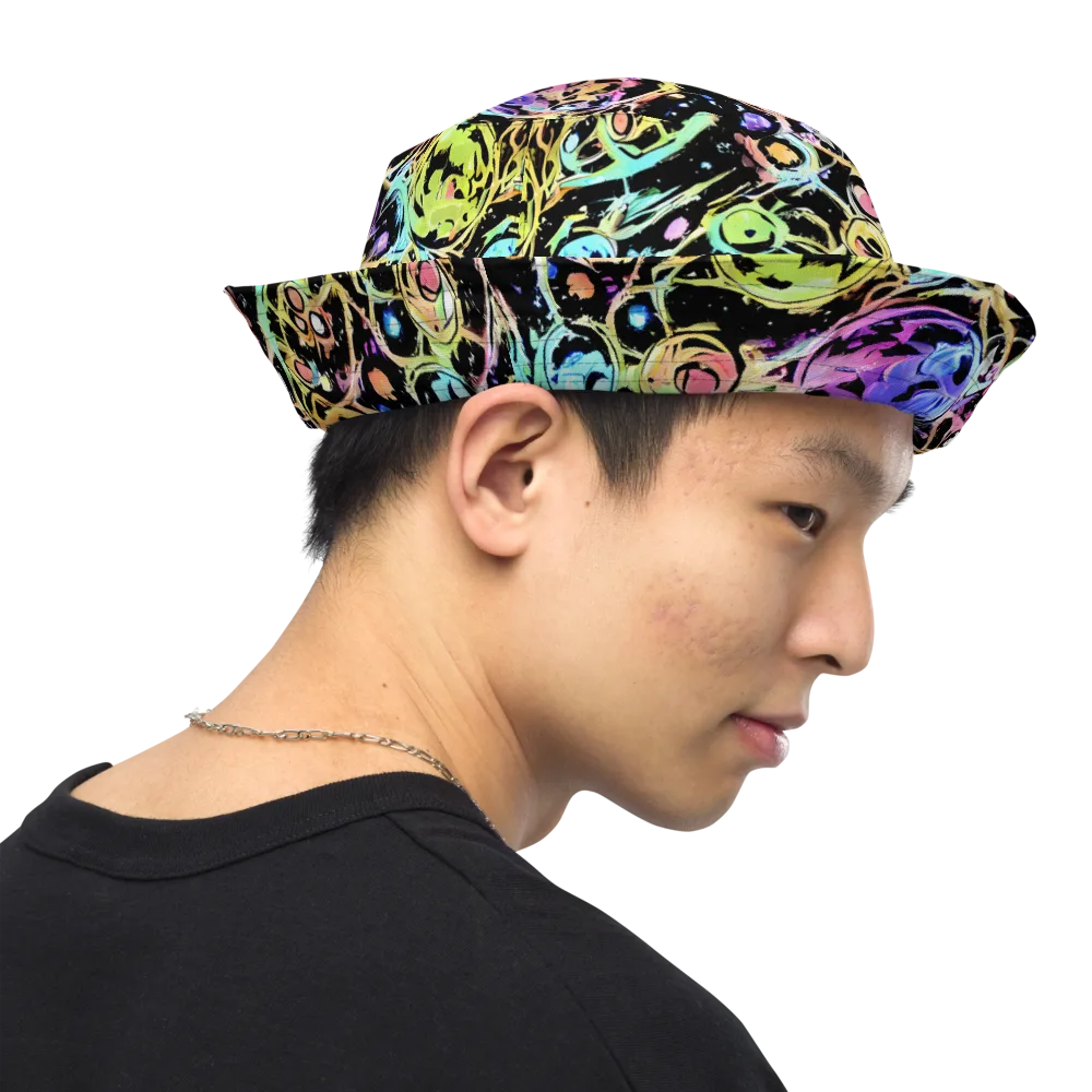 Galactic Jelly on Reversible Bucket Hat — Right Outside