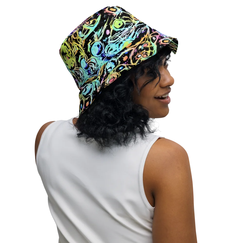 Galactic Jelly on Reversible Bucket Hat — Right Outside