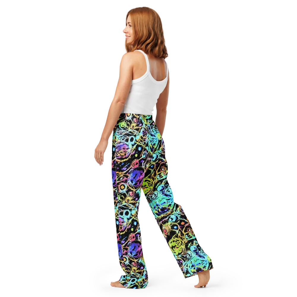 Galactic Jelly on Women's Pajama Pants — Back