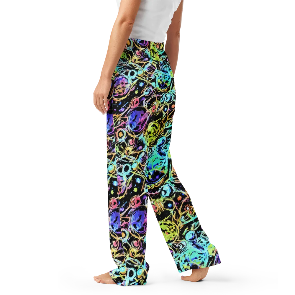 Galactic Jelly on Women's Pajama Pants — Left
