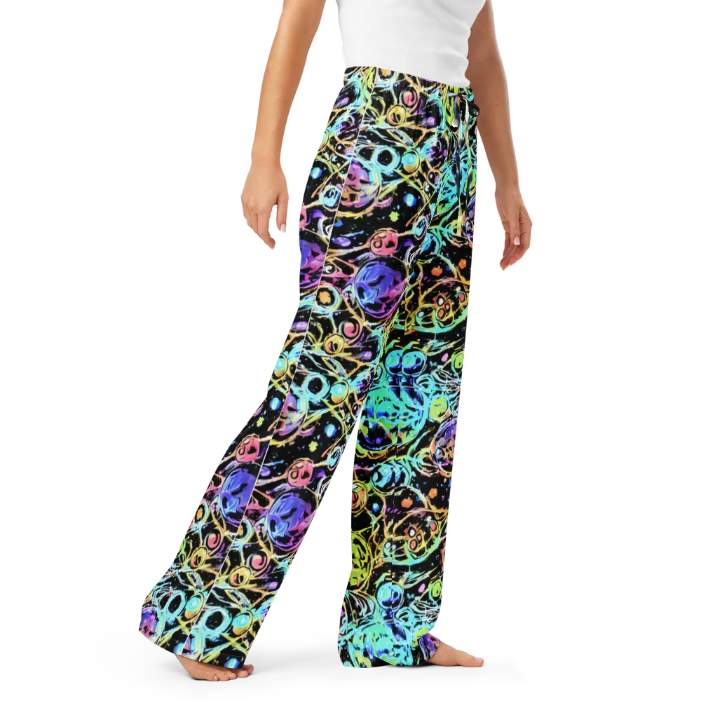 Galactic Jelly on Women's Pajama Pants — Right Front