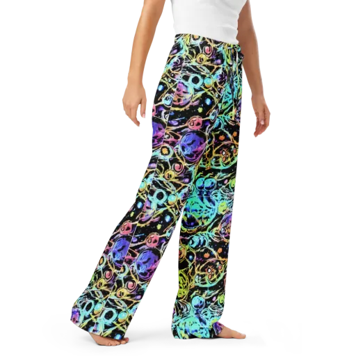 Galactic Jelly on a Women's Pajama Pants