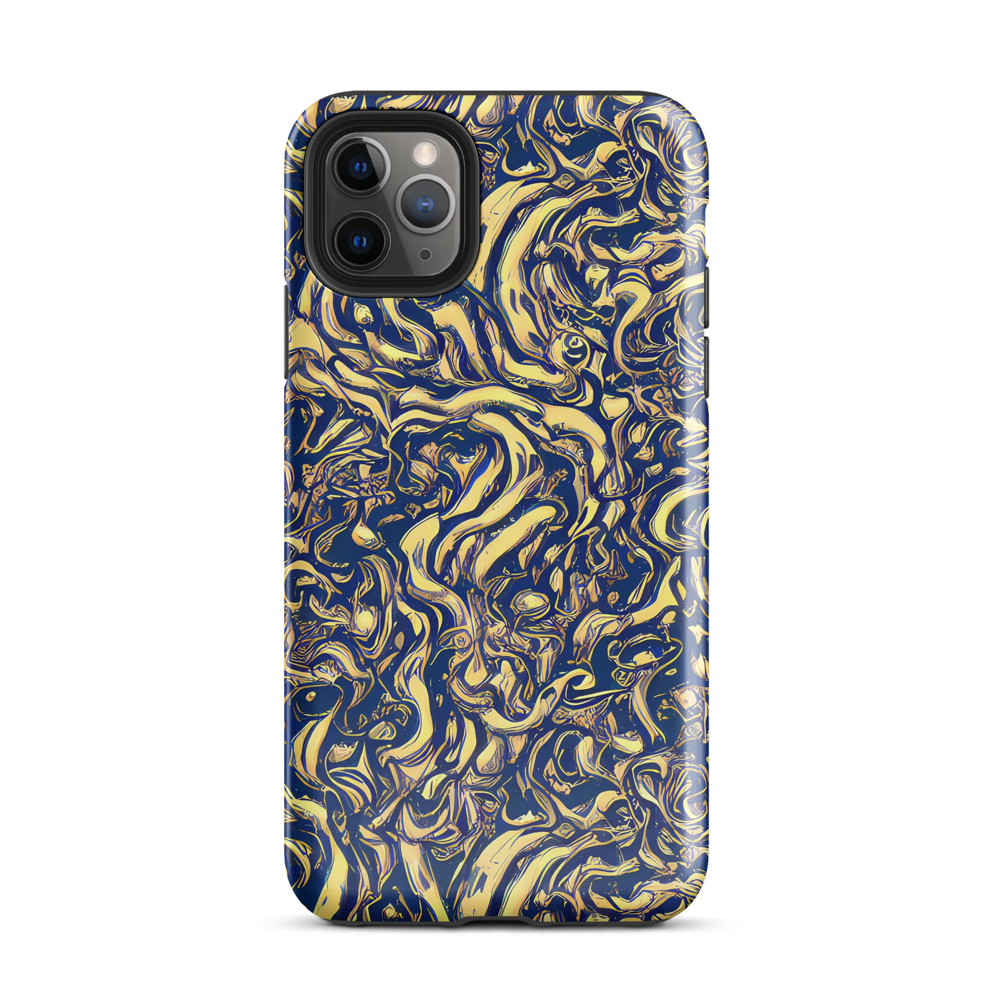 Ultramarine Flow on Tough Case for iPhone® — Front