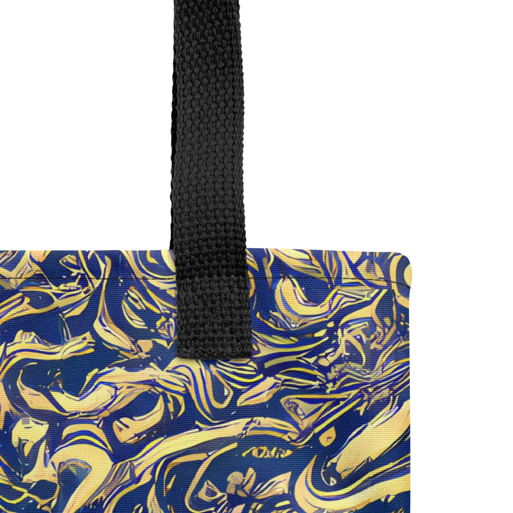 Ultramarine Flow on Tote Bag — Product details