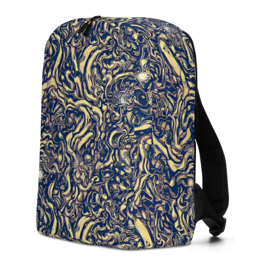 Ultramarine Flow on a Minimalist Backpack
