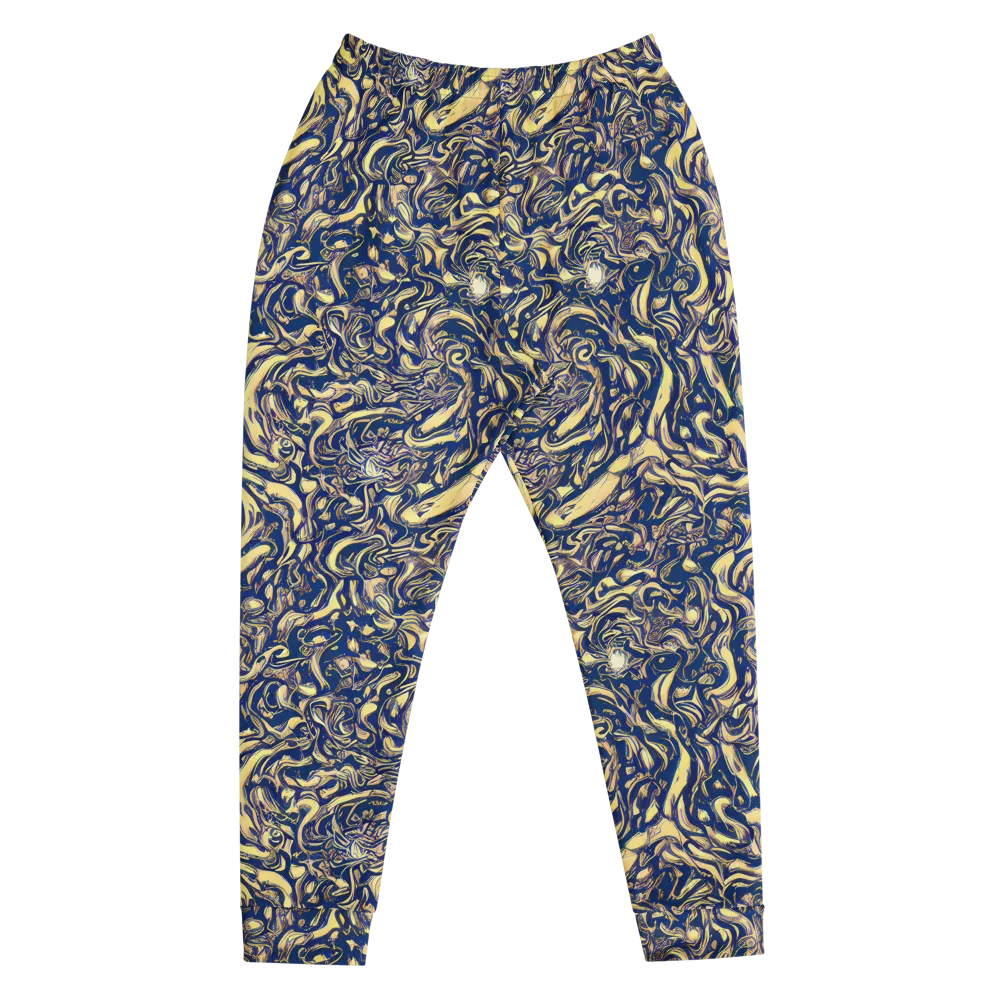 Ultramarine Flow on Men's Joggers — Front