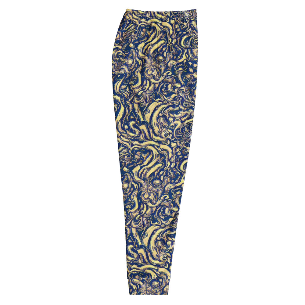 Ultramarine Flow on Men's Joggers — Right