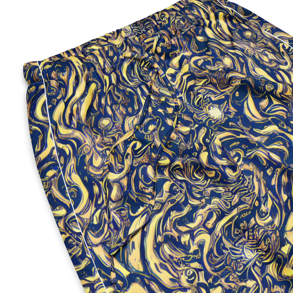 Ultramarine Flow on Women's Pajama Pants — Product details