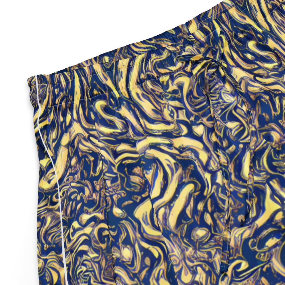 Ultramarine Flow on Women's Pajama Shorts — Product details