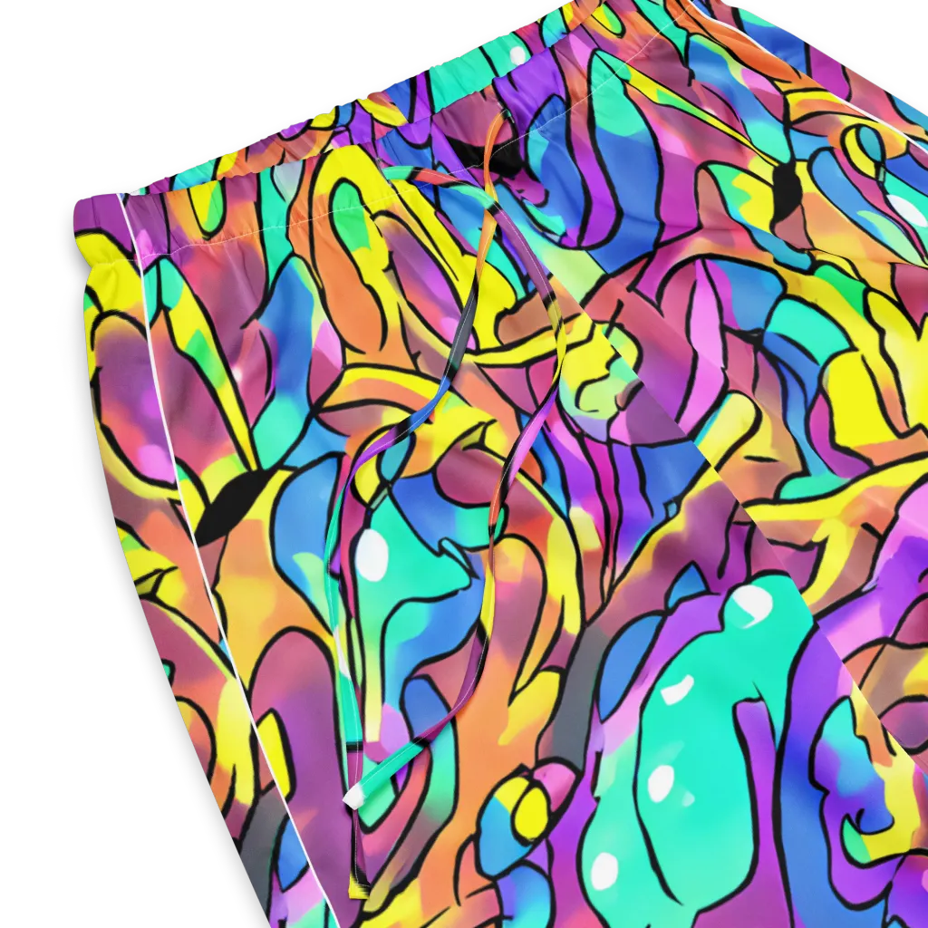 Glow Geometry on Women's Pajama Pants — Product details