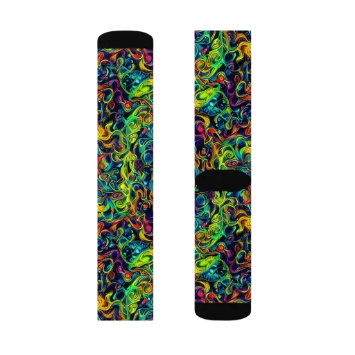 Liquid Kaleidoscope on a Socks