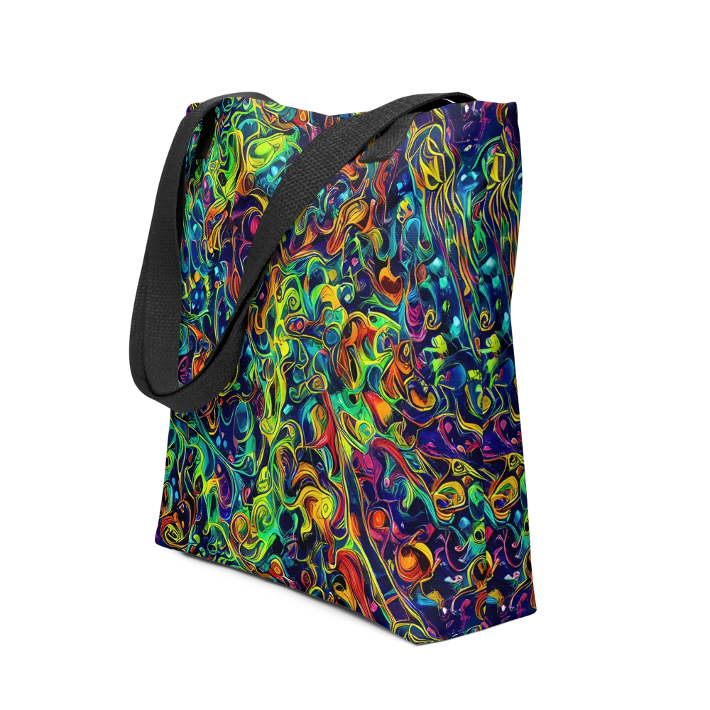 Liquid Kaleidoscope on Tote Bag — Front