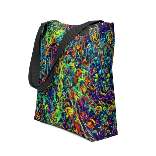 Liquid Kaleidoscope on a Tote Bag