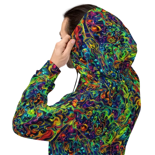 Liquid Kaleidoscope on a Hoodie