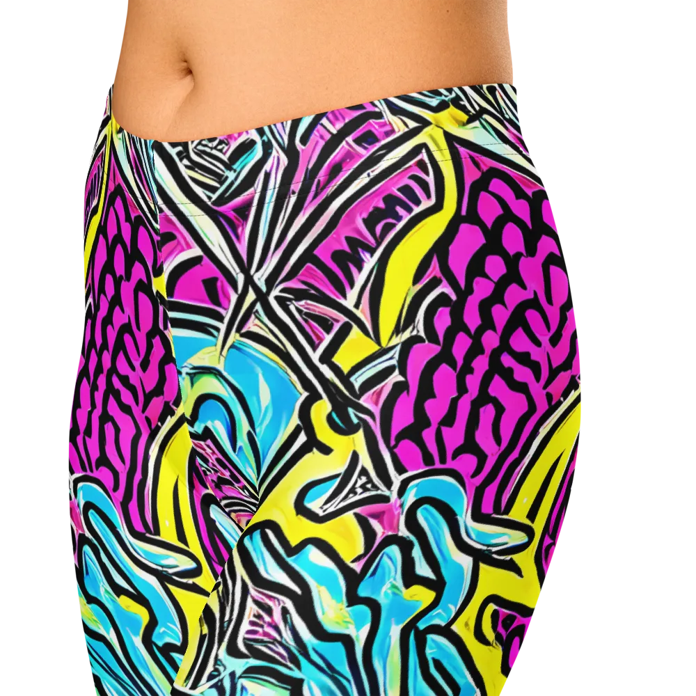 Future Safari on Capri Leggings — Zoomed-in