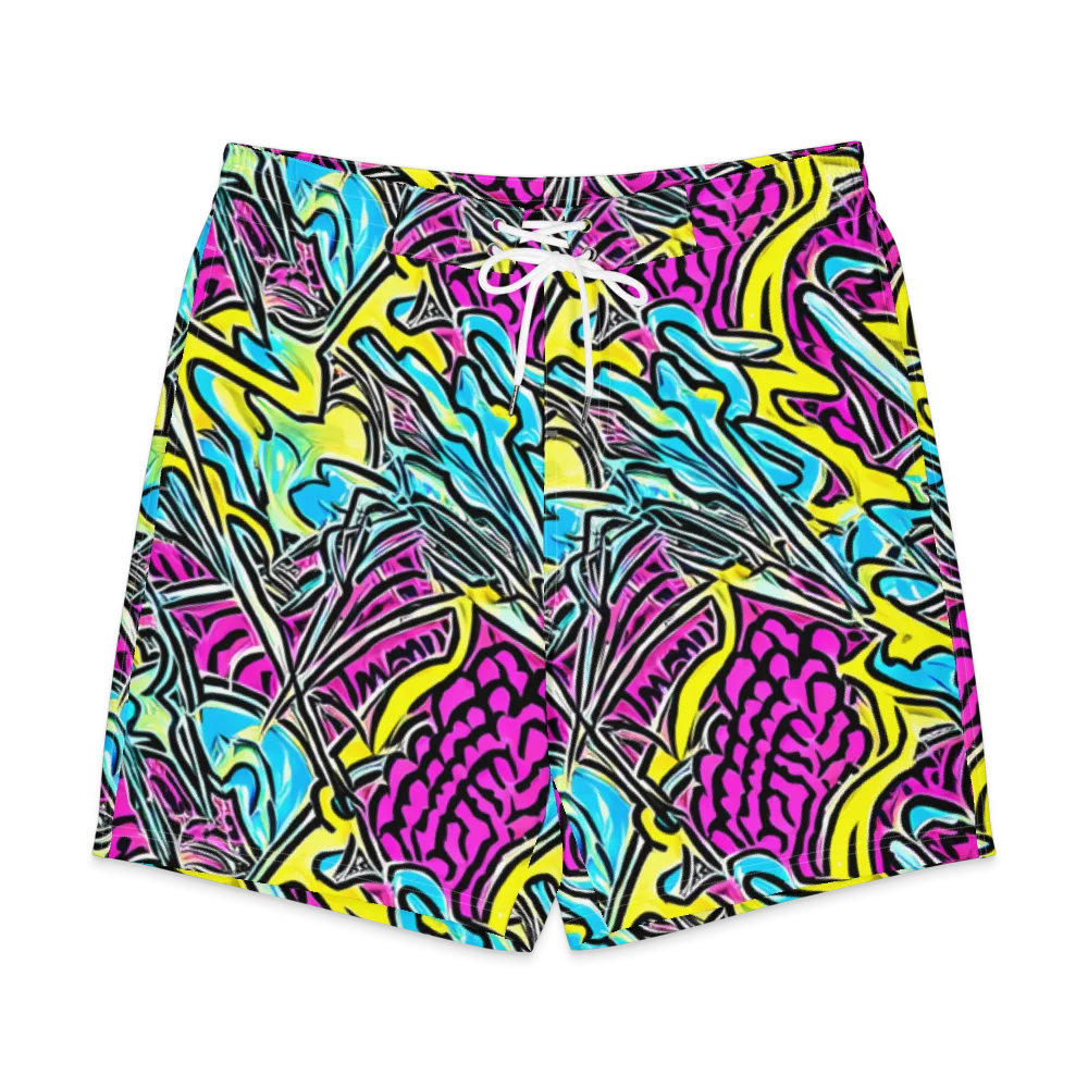 Future Safari on Men's Board Shorts — Front