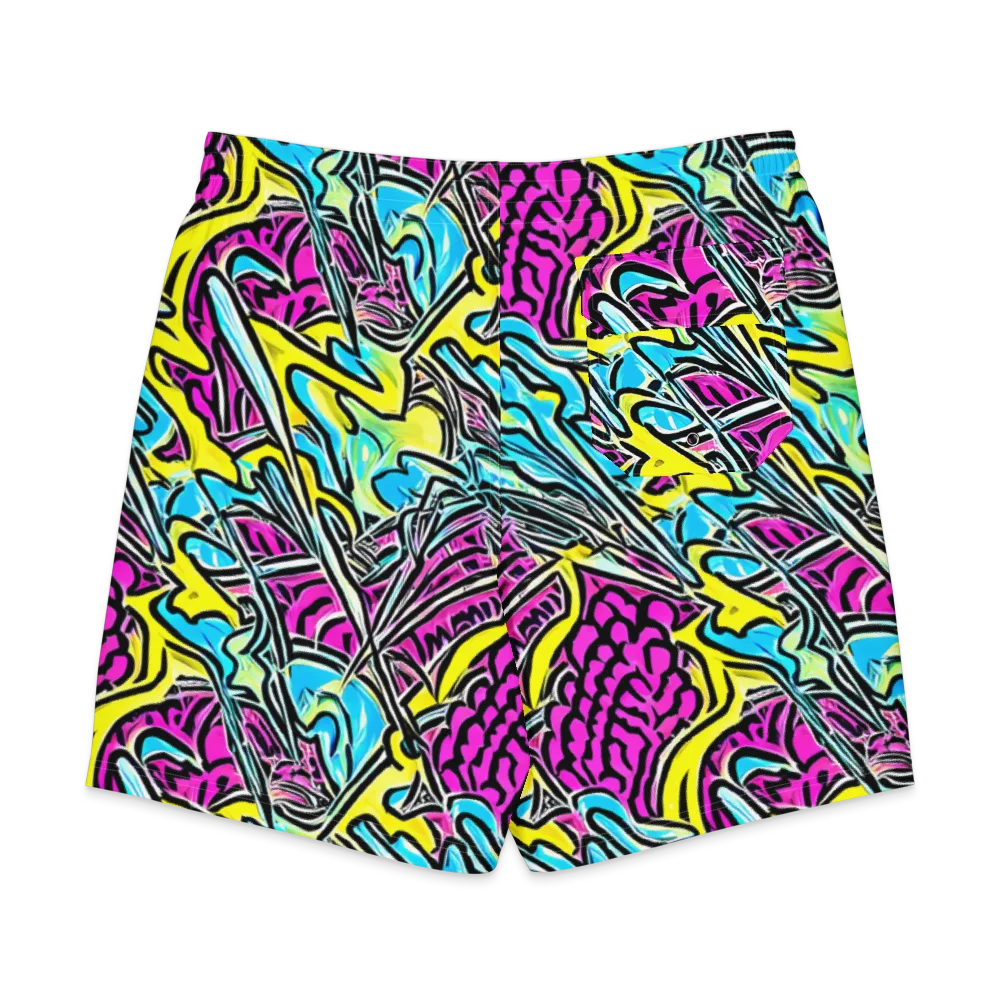 Future Safari on Men's Board Shorts — Back