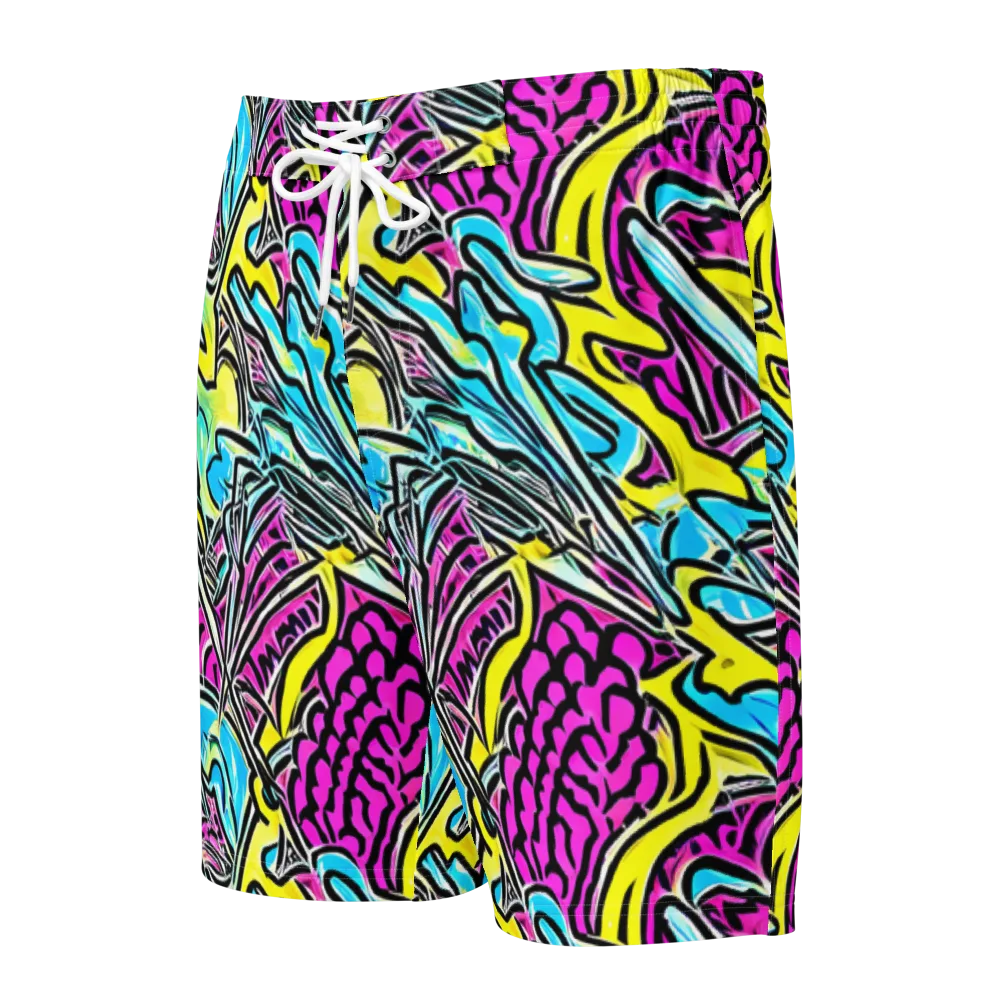 Future Safari on Men's Board Shorts — Front