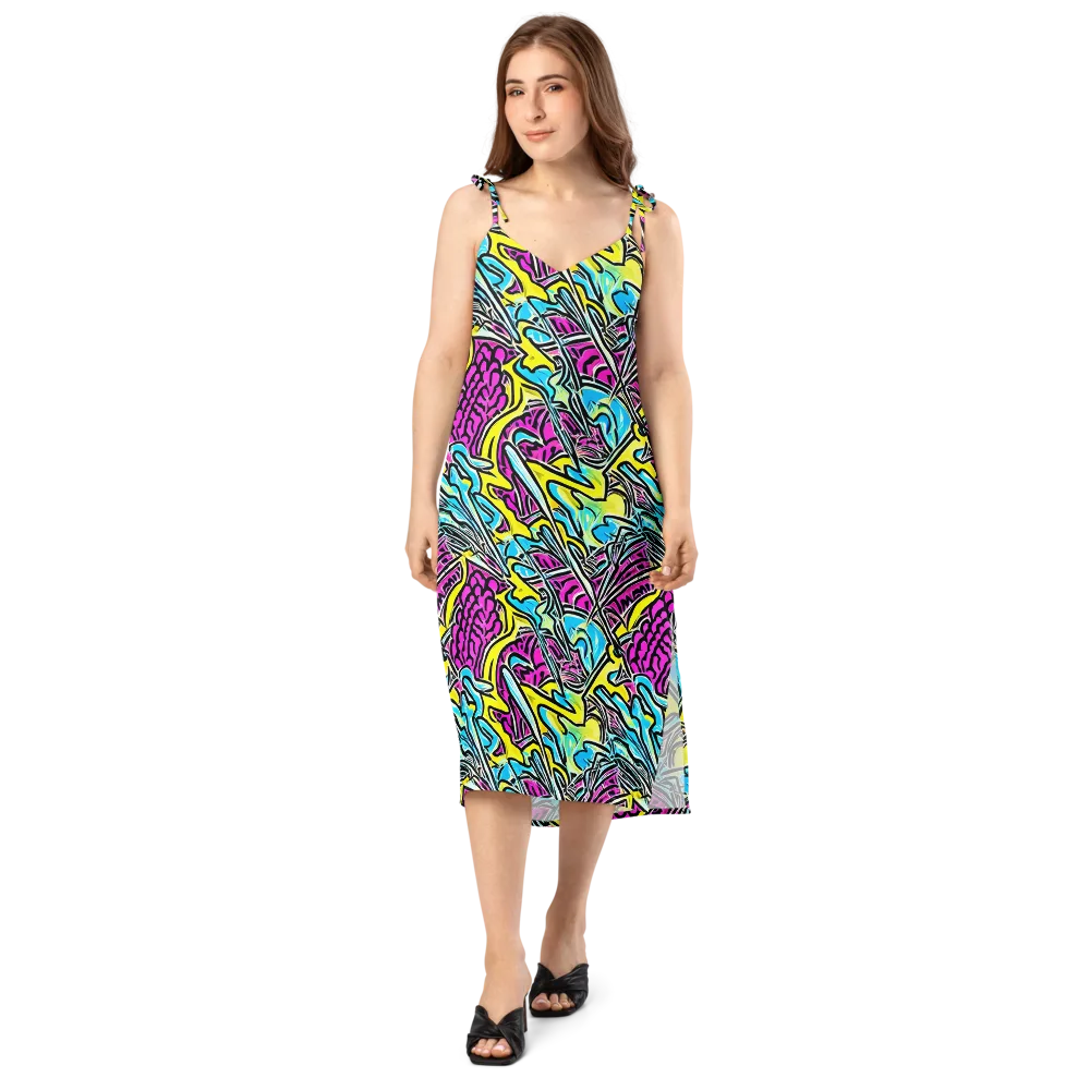 Future Safari on Slip Dress — Front
