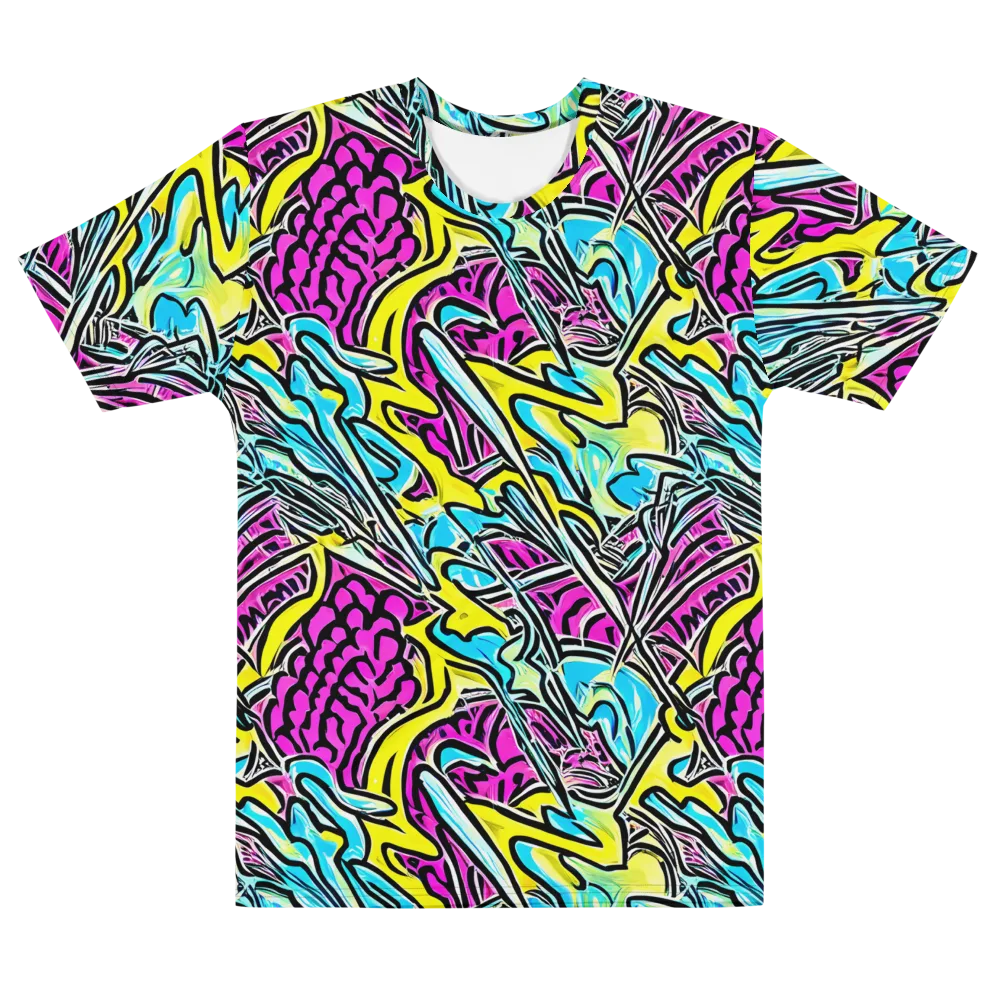 Future Safari on Men's Cotton Crew Neck T-Shirt — Front