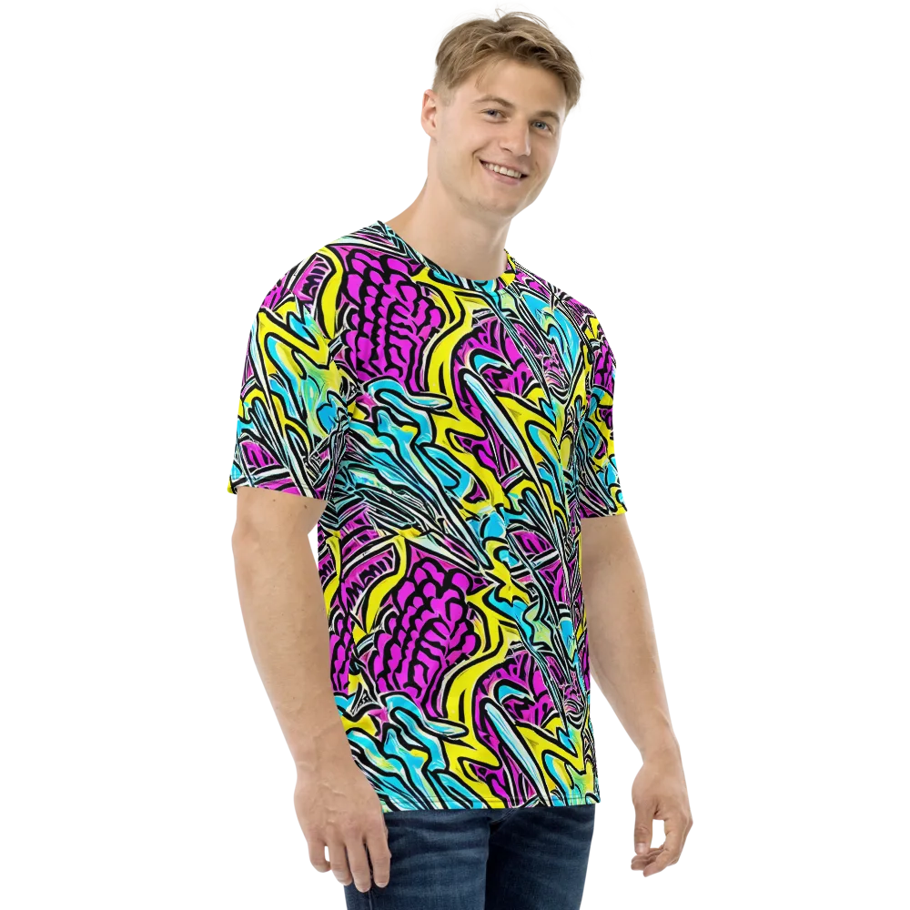 Future Safari on Men's Crew Neck T-Shirt — Right