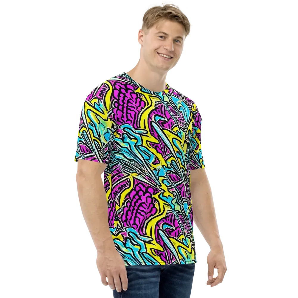Future Safari on Men's Crew Neck T-Shirt — Right