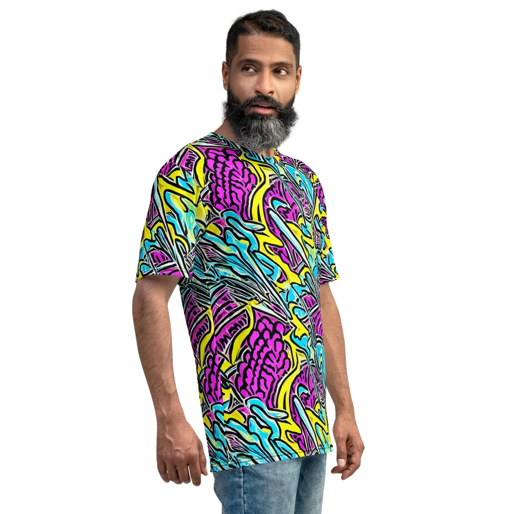 Future Safari on Men's Crew Neck T-Shirt — Right
