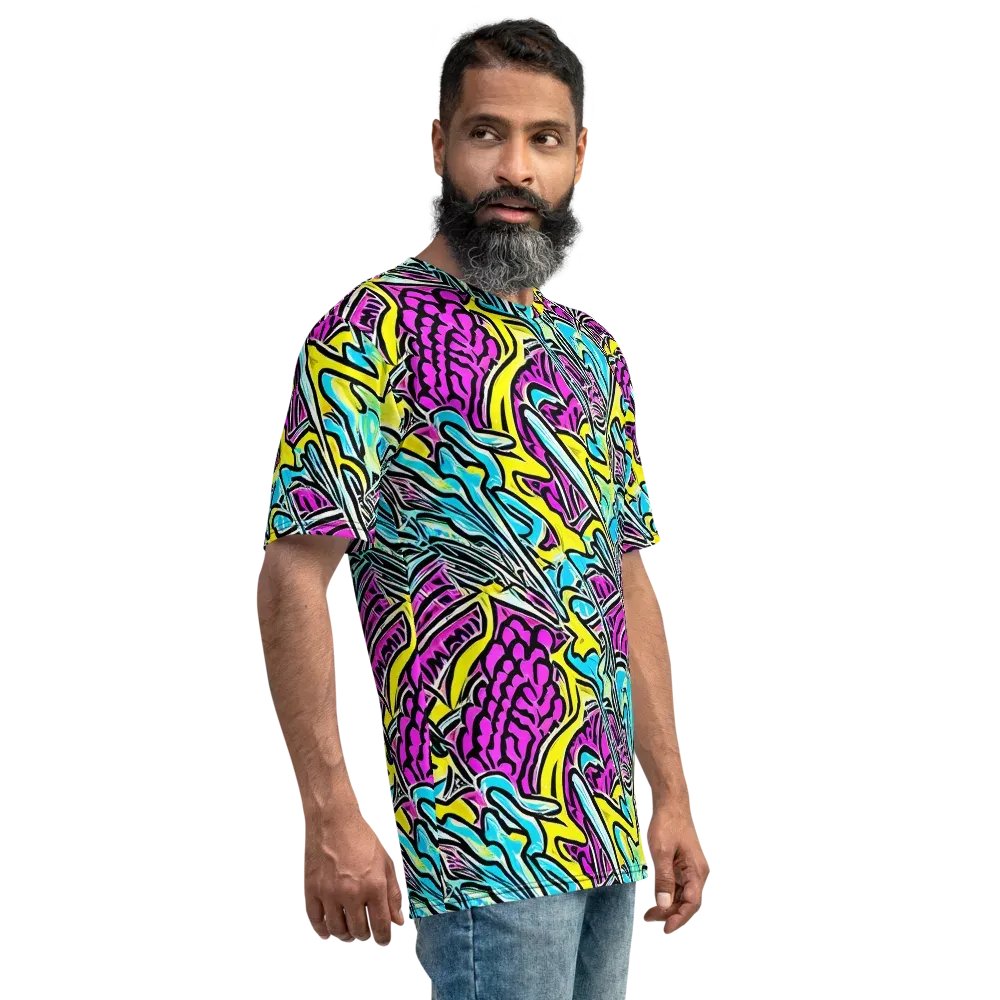 Future Safari on Men's Crew Neck T-Shirt — Right