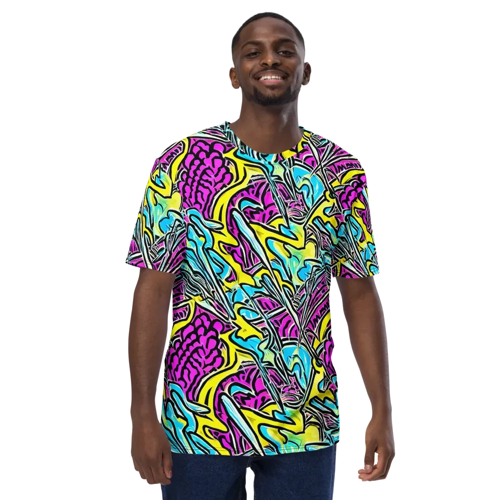 Future Safari on Men's Crew Neck T-Shirt — Front