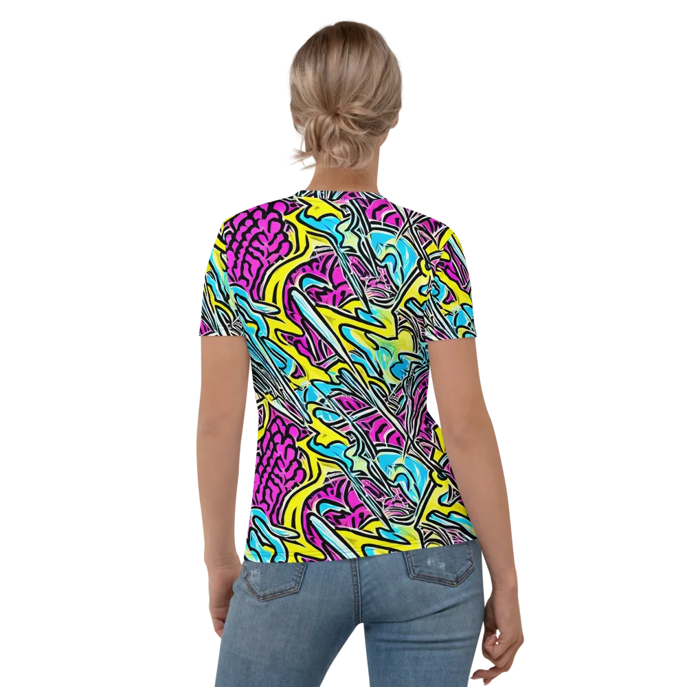 Future Safari on Women's Crew Neck T-Shirt — Back