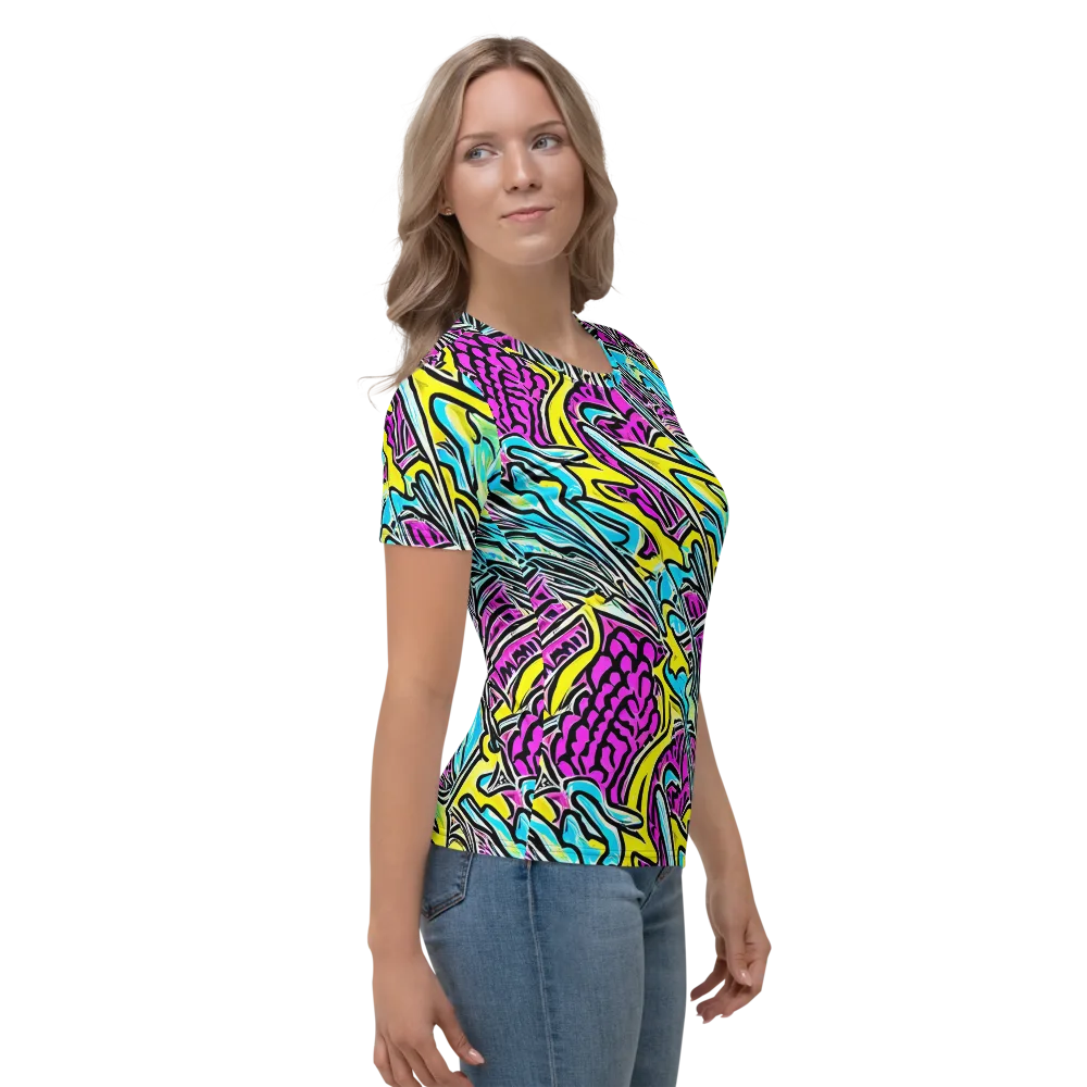 Future Safari on Women's Crew Neck T-Shirt — Right
