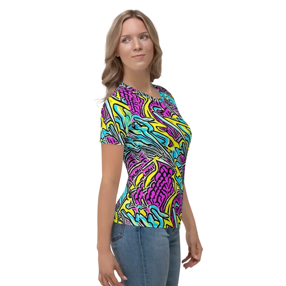 Future Safari on Women's Crew Neck T-Shirt — Right