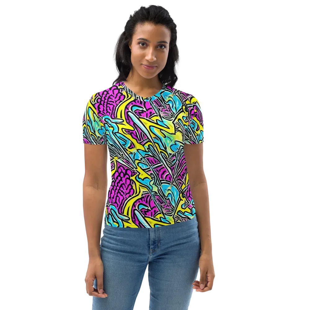 Future Safari on Women's Crew Neck T-Shirt — Front