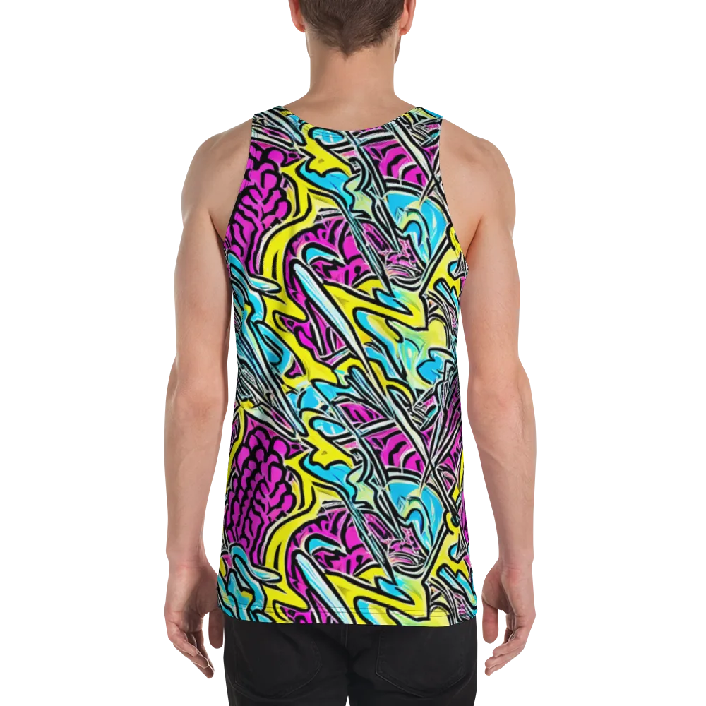 Future Safari on Men's Tank Top — Back