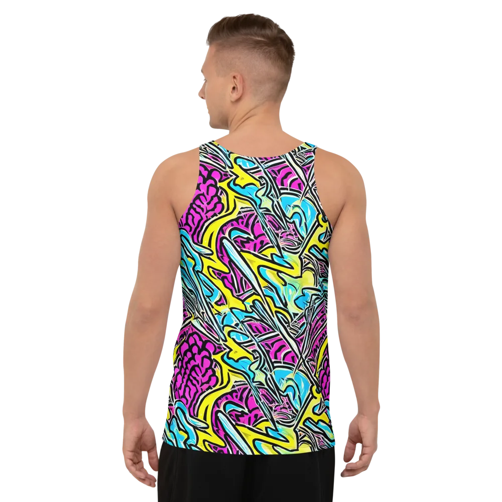 Future Safari on Men's Tank Top — Back