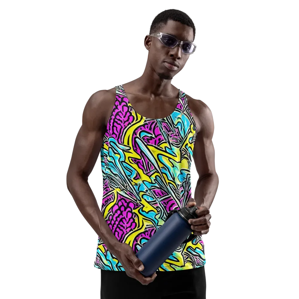 Future Safari on Men's Tank Top — Front