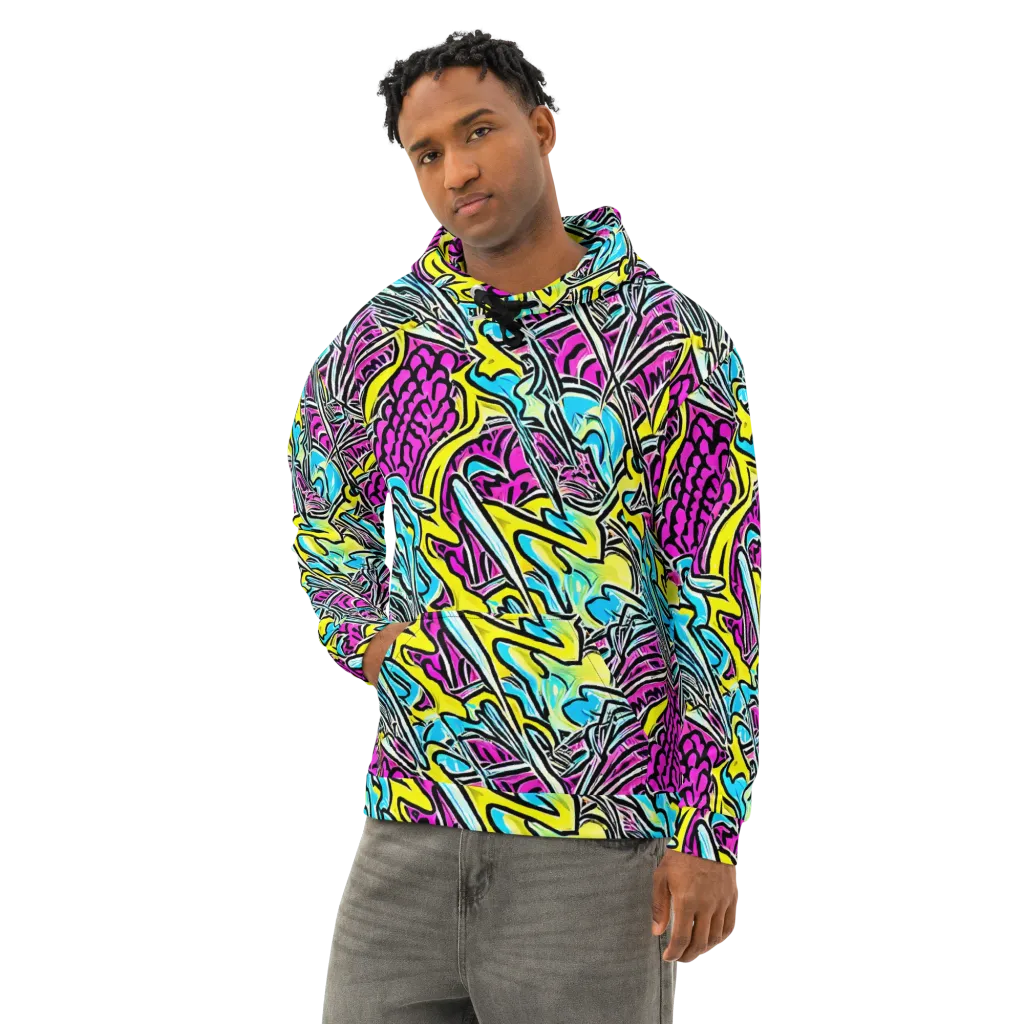 Future Safari on Cotton Hoodie — Left Front