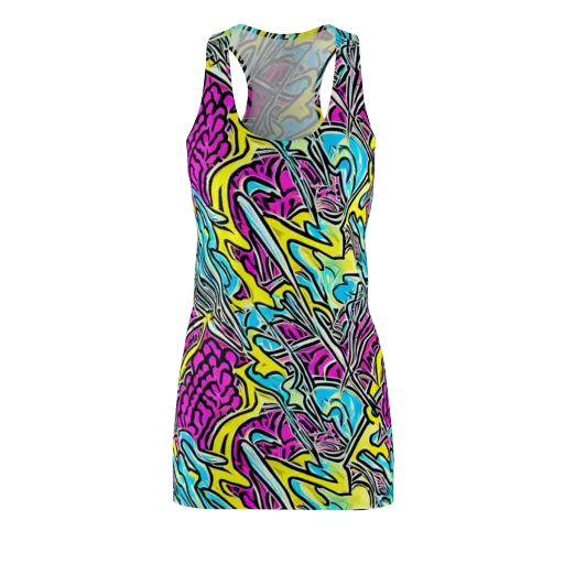 Future Safari on a Racerback Dress