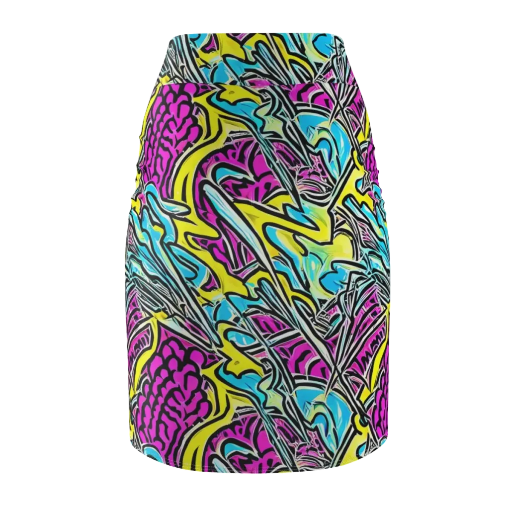 Future Safari on Pencil Skirt — Back