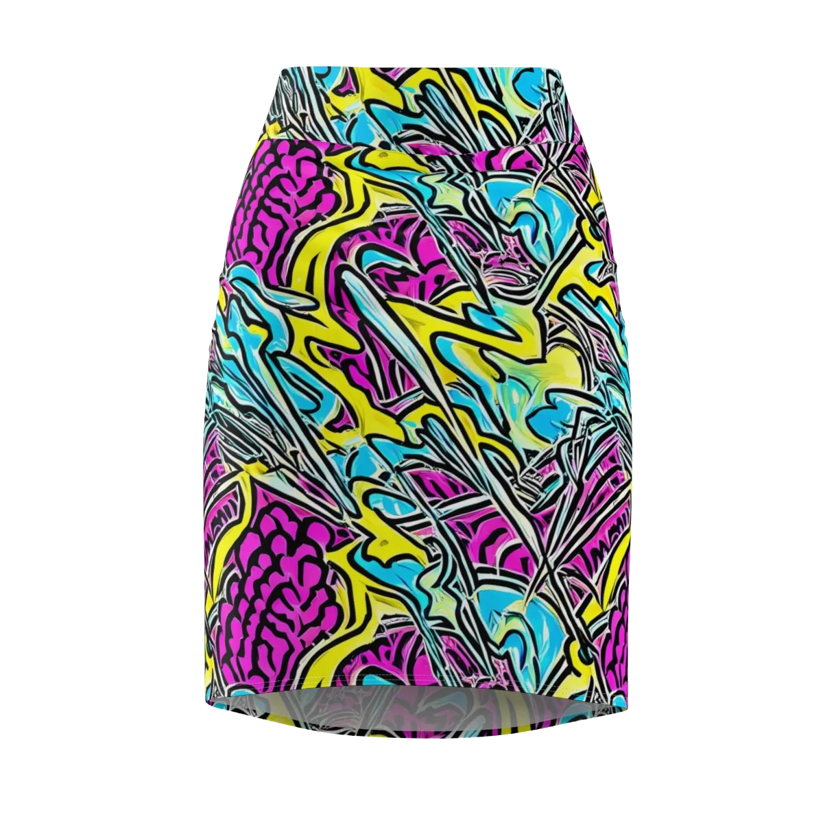 Future Safari on Pencil Skirt — Front
