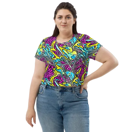 Future Safari on a Crop Tee