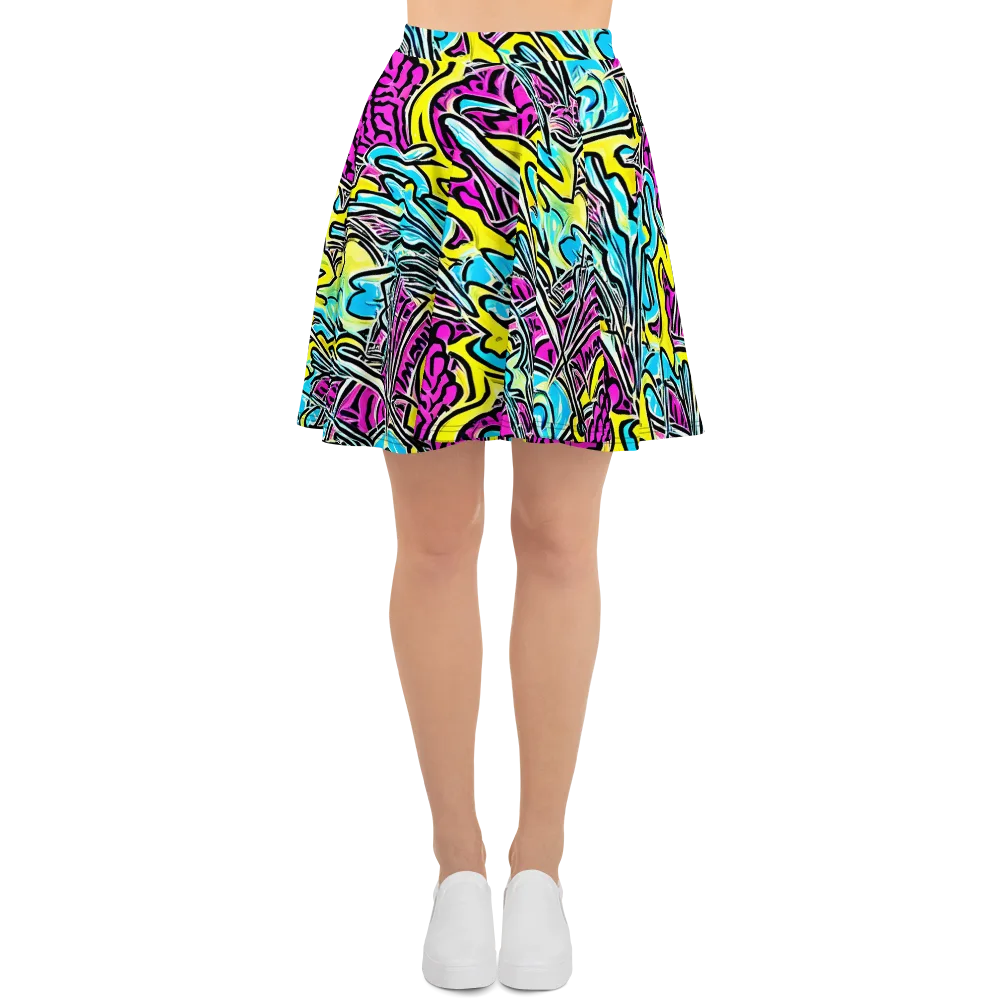 Future Safari on Skater Skirt — Front