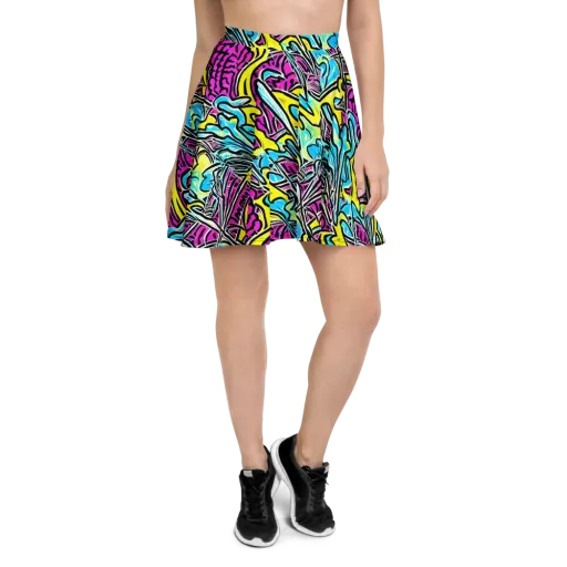 Future Safari on a Skater Skirt