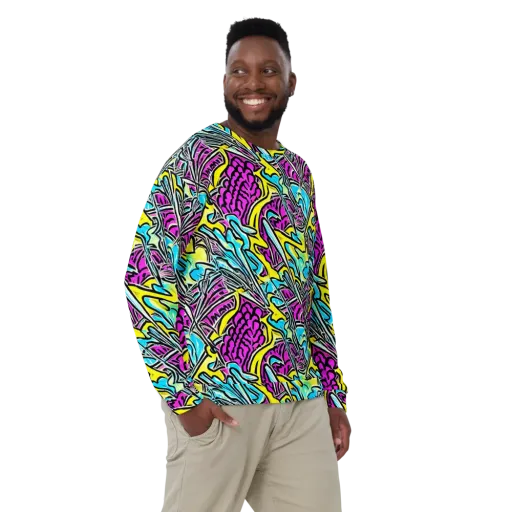 Future Safari on a Sweatshirt