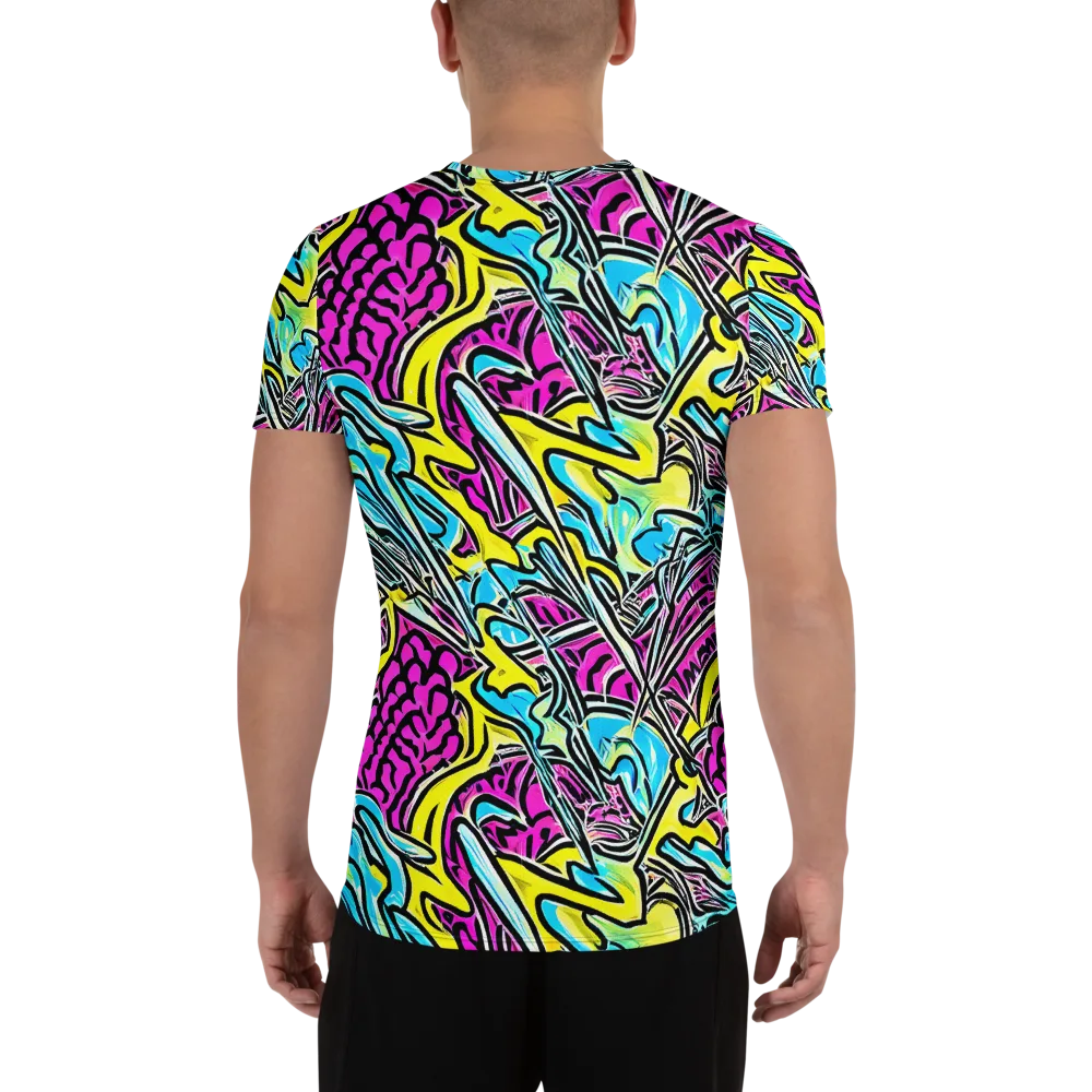 Future Safari on Men's Athletic T-Shirt — Back