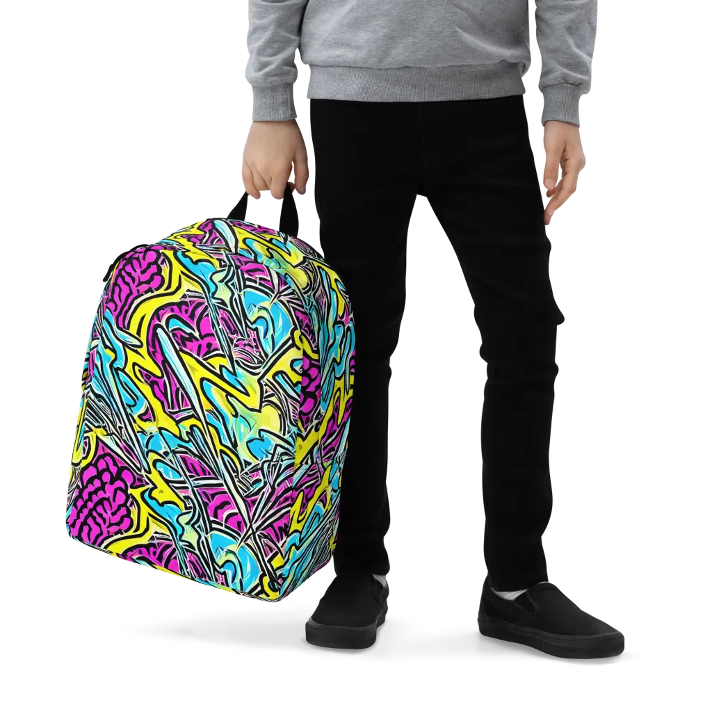 Future Safari on Minimalist Backpack — Zoomed-in